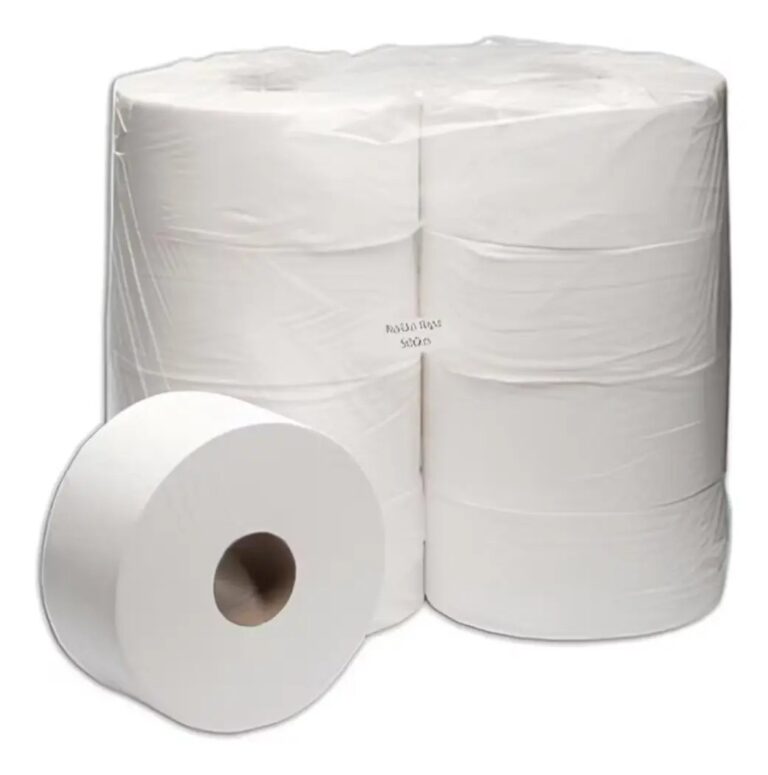 PH BRANCO COMUM ROLÃO C/300M TUBETE 4,5CM C/8 ROLOS