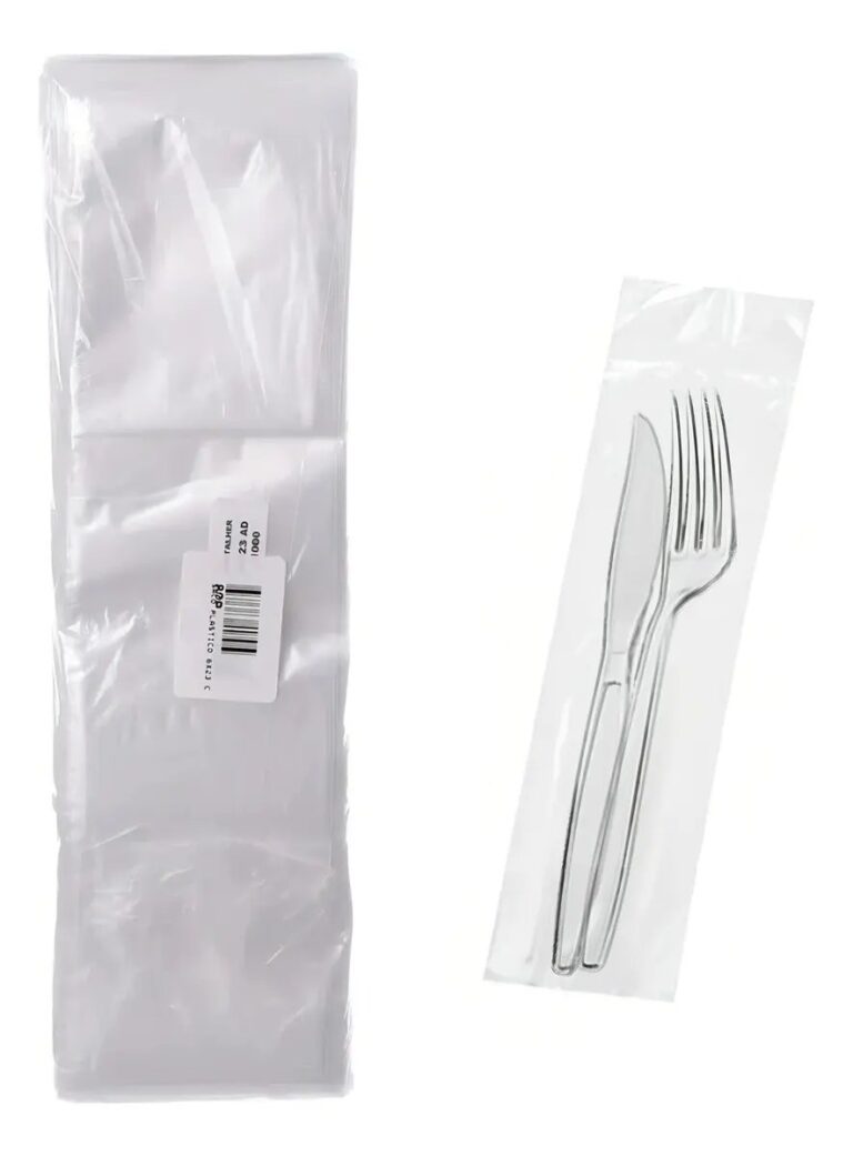 SACO PE TALHER 6X23 – 0,02 TRANSPARENTE C/100